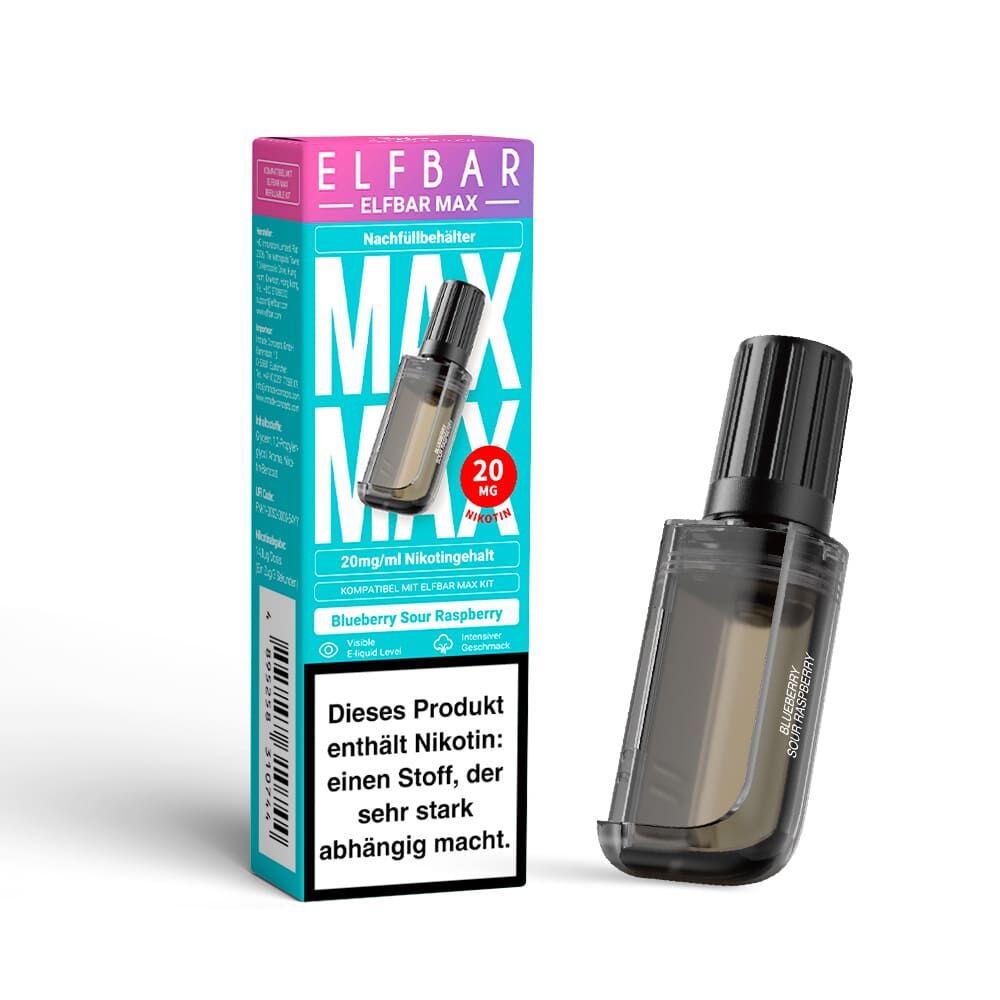 Elfbar MAX Refill Pods Blueberry Sour Raspberry