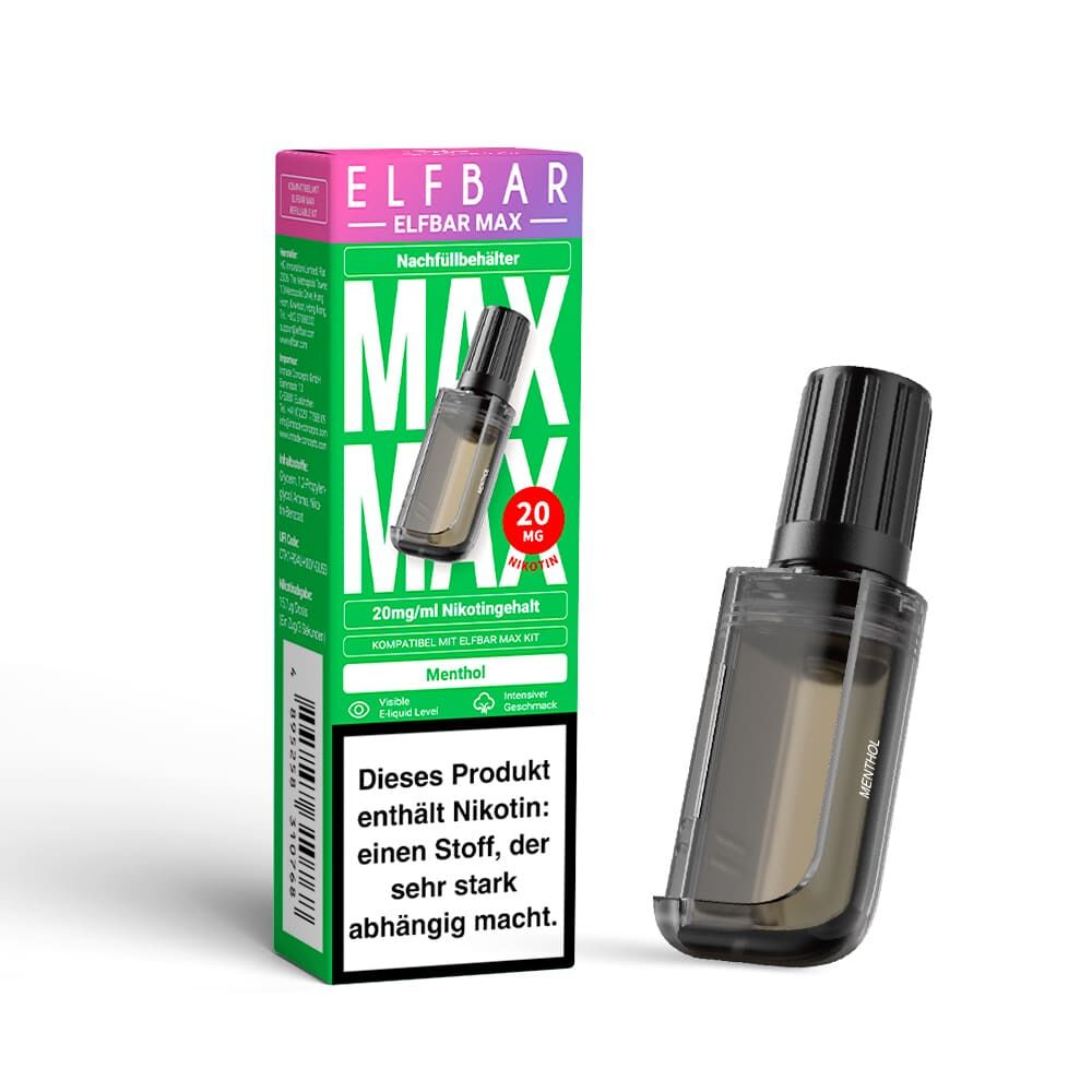 Elfbar MAX Refill Pods Menthol