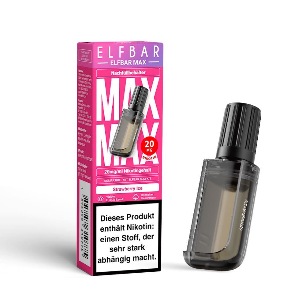 Elfbar MAX Refill Pods Strawberry Ice