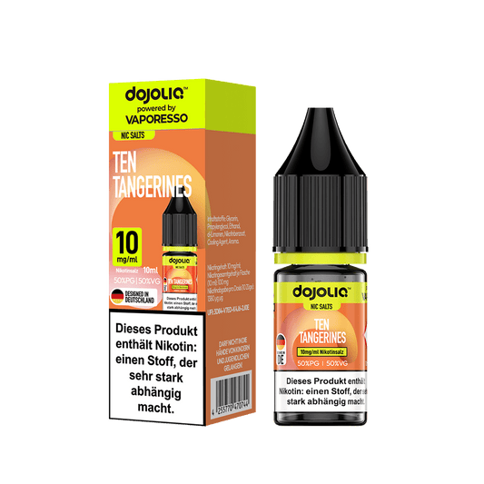 Dojoliq Nikotinsalz Ten Tangerines Liquid