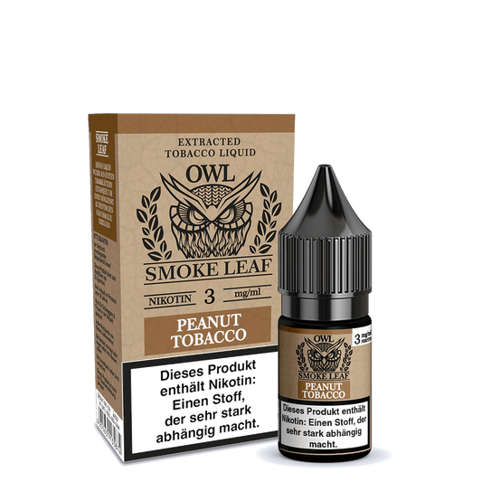 OWL Smoke Leaf Peanut Tobacco Liquid 3mg