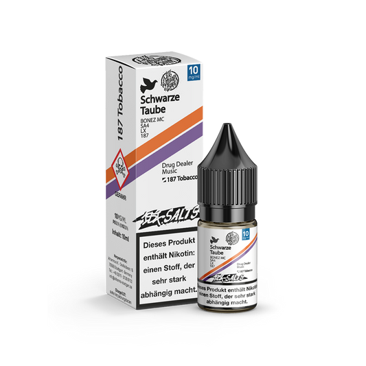 187 Strassenbande Nikotinsalz Schwarze Taube 10ml