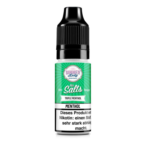 Liquid Triple Menthol - Dinner Lady Nikotinsalz