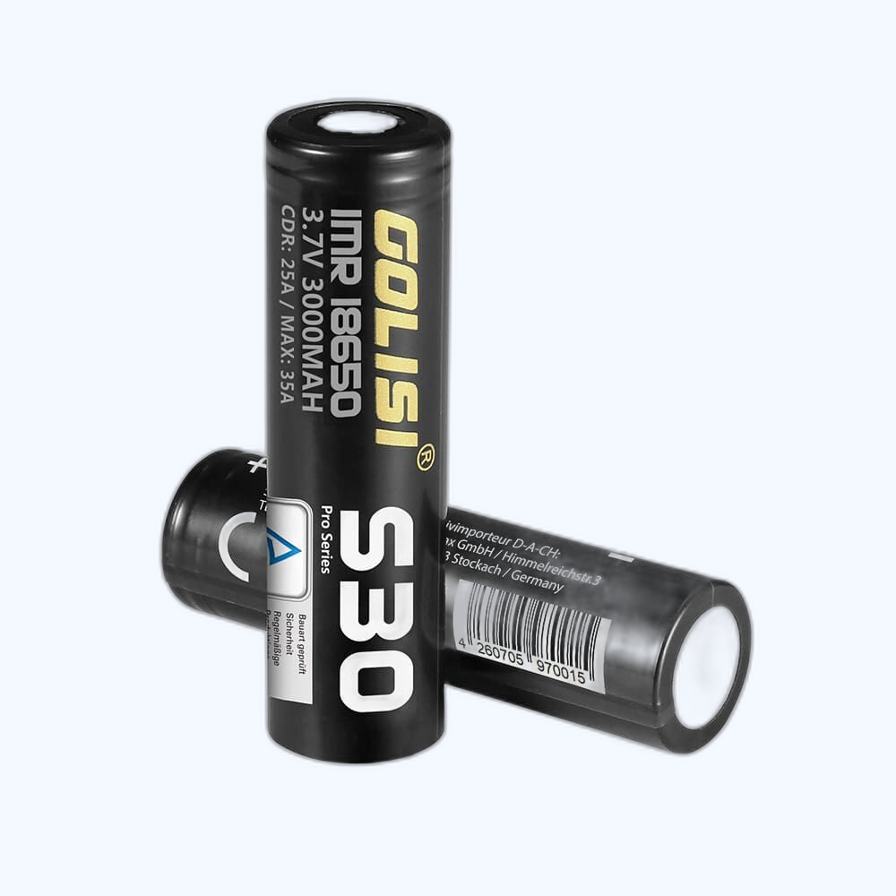 Golisi S30 Akku 18650 3000mAh/25A Default Title