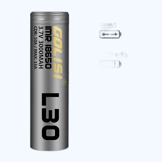 Golisi L30 Akku 18650 3000mAh/10A Default Title