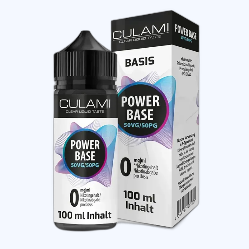 Culami Power Base - 50/50 - 0mg 100ml Default Title