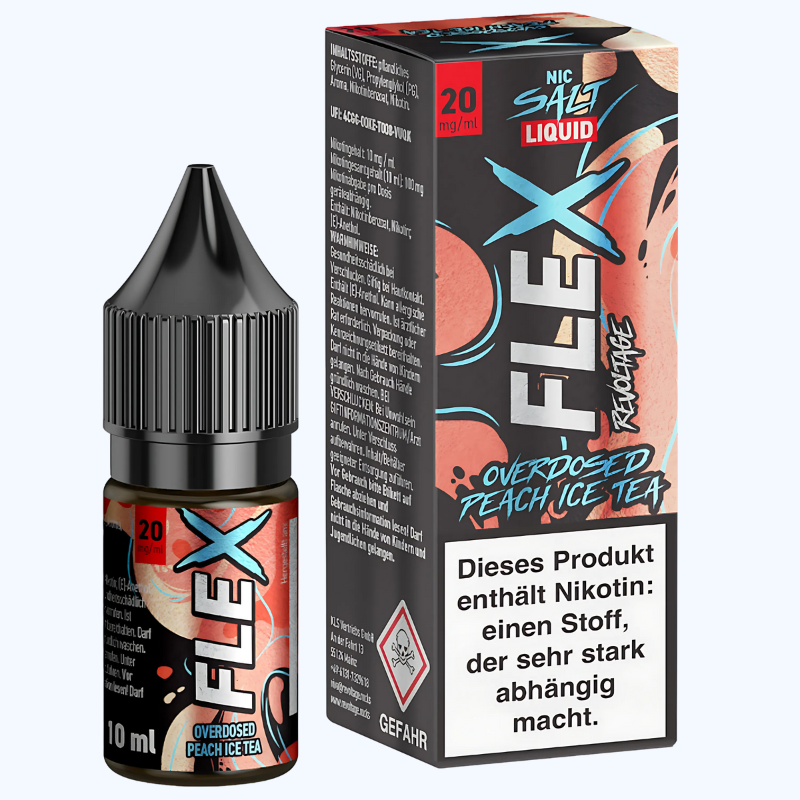Liquid Peach Ice Tea - Revoltage Flex Nikotinsalz 20mg
