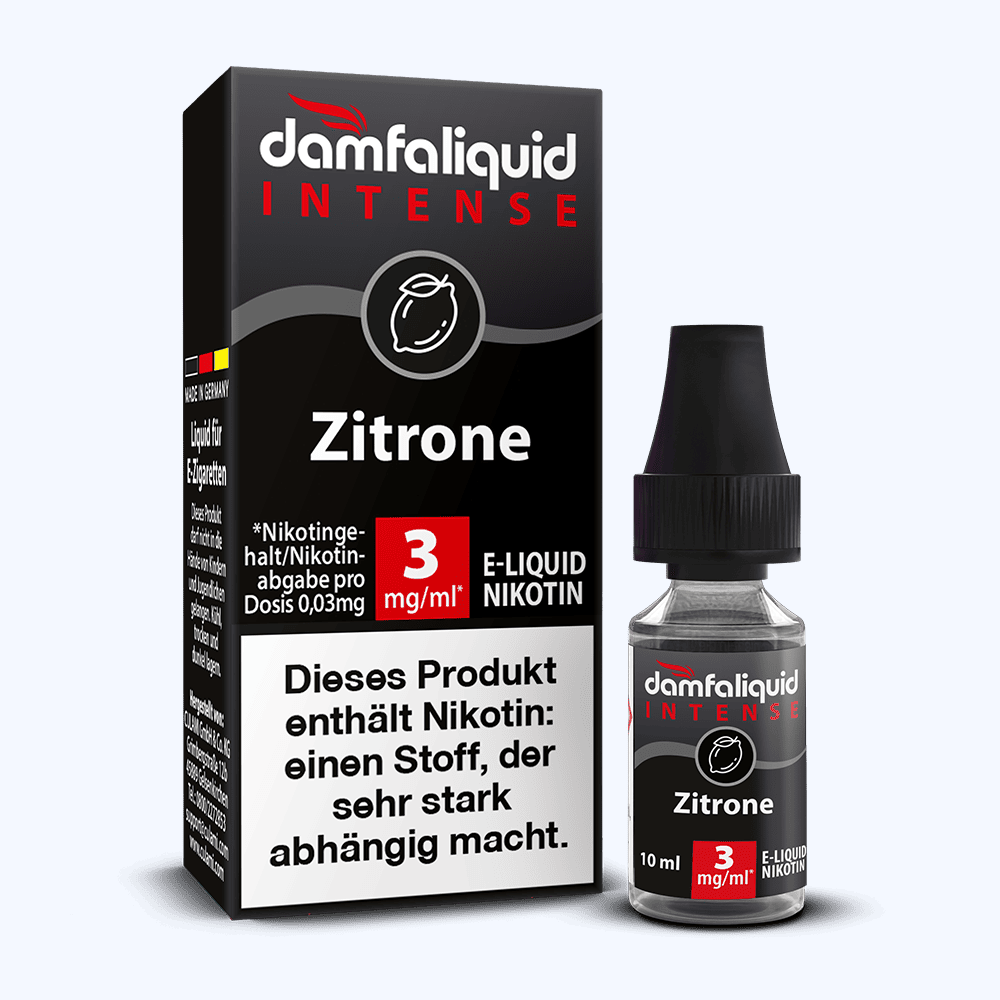 damfaliquid Zitrone INTENSE
