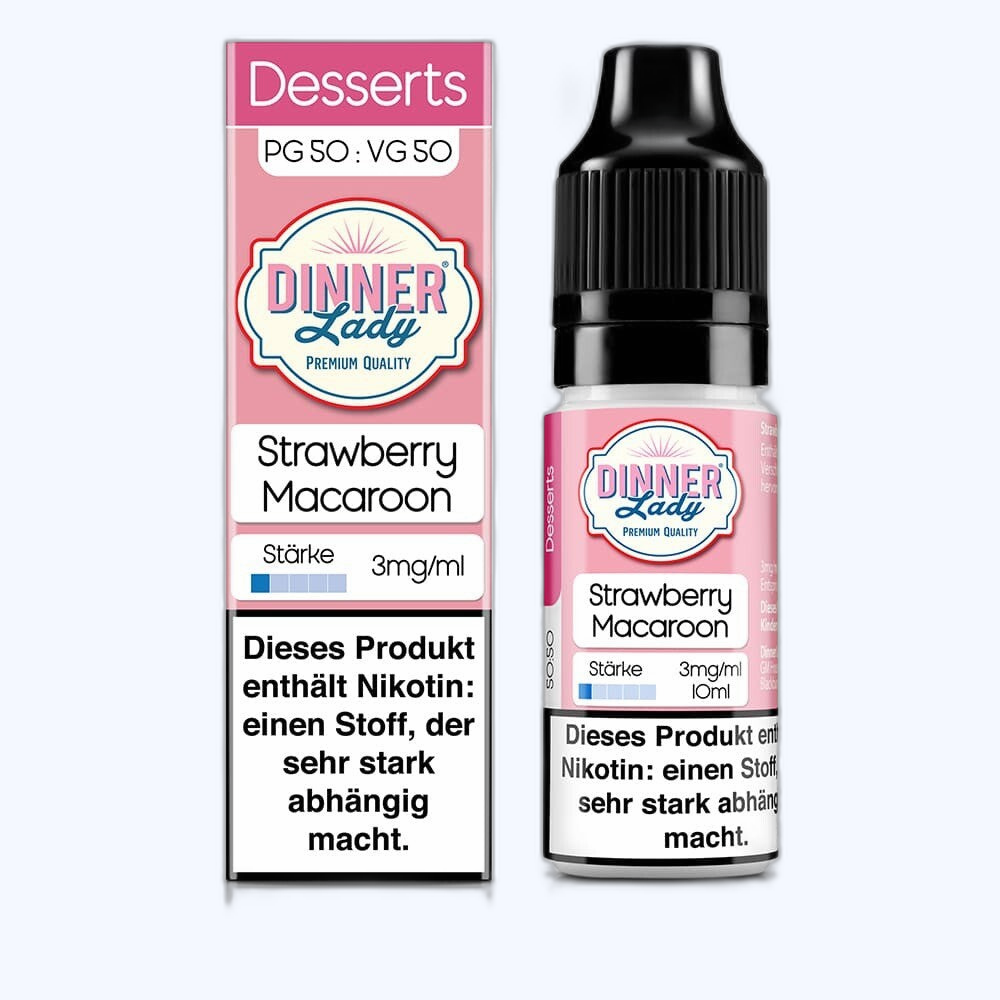 Liquid Strawberry Macaroon - Dinner Lady