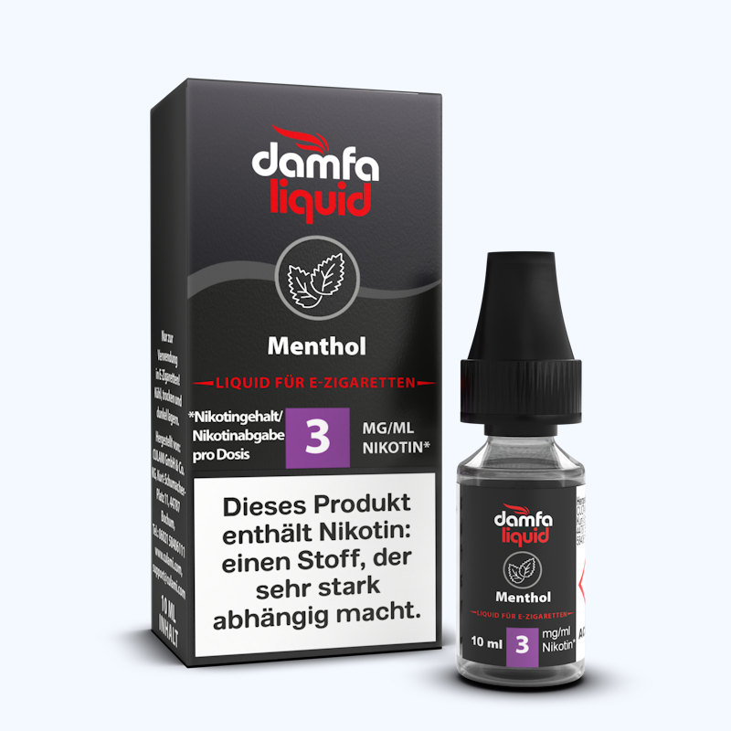 damfaliquid Menthol V2 10ml 