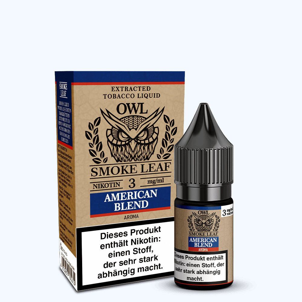 OWL Smoke Leaf Liquid - American Blend Tobacco