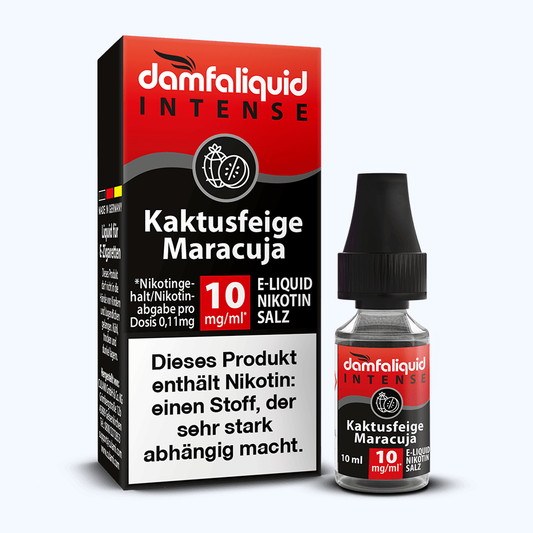 damfaliquid Nikotinsalz Kaktusfeige Maracuja INTENSE