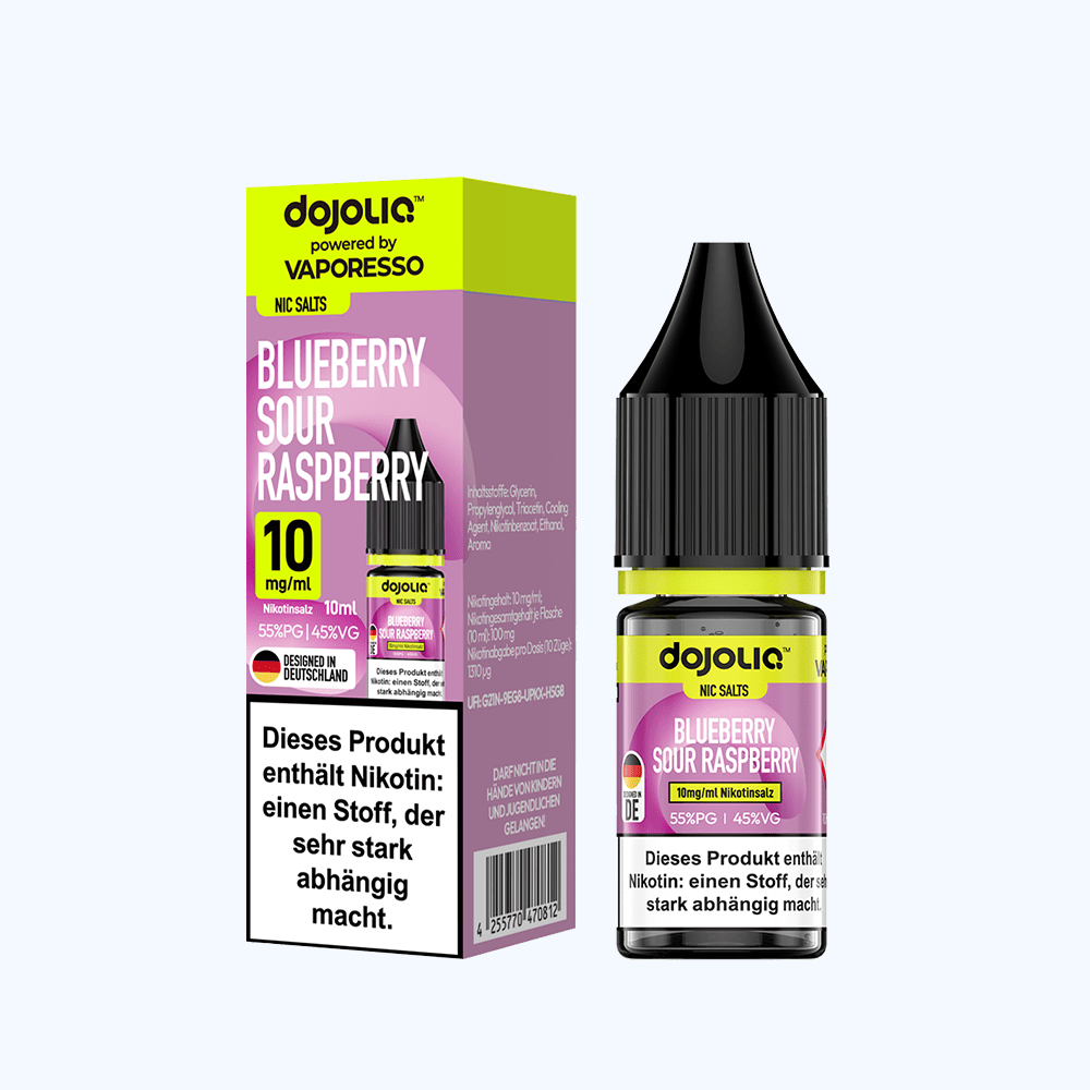 Dojoliq Nikotinsalz Blueberry Sour Raspberry Liquid