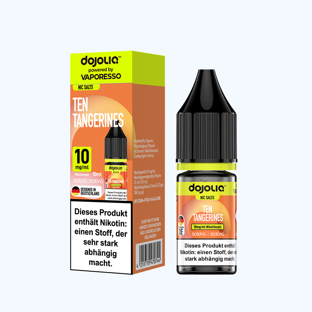 Dojoliq Nikotinsalz Ten Tangerines Liquid