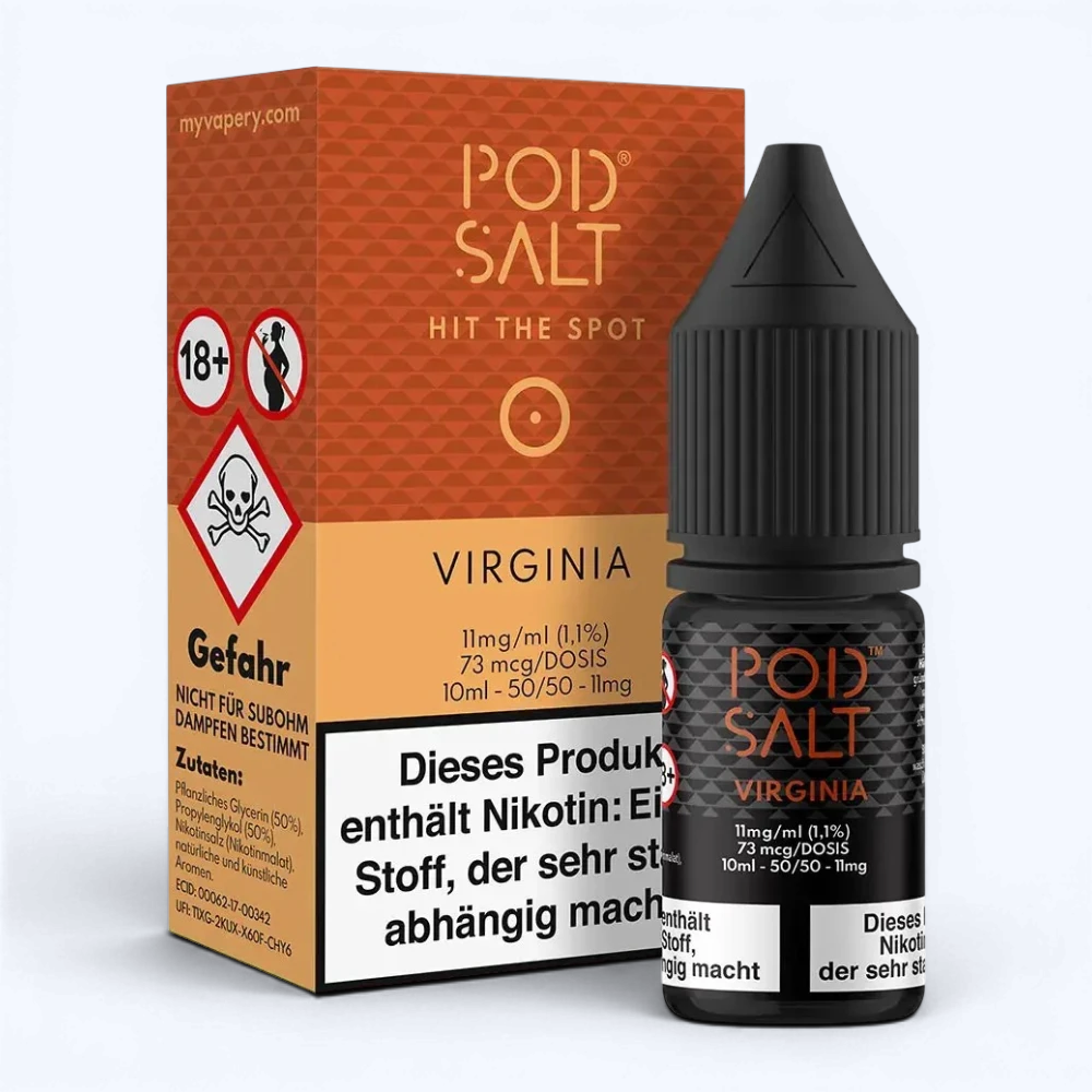 Liquid Virginia (Gold) - Pod Salt Core Nikotinsalz