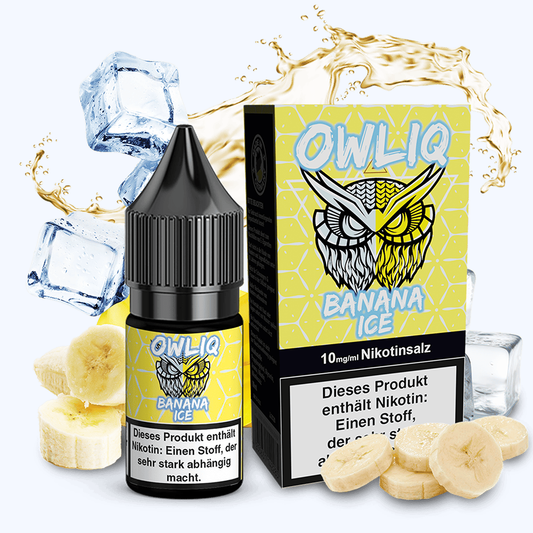 Liquid Banana Ice - OWLIQ Nikotinsalz