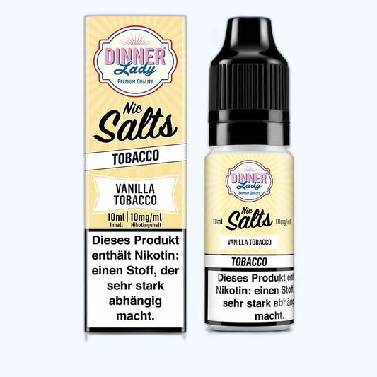 Liquid Vanilla Tobacco - Dinner Lady Nikotinsalz