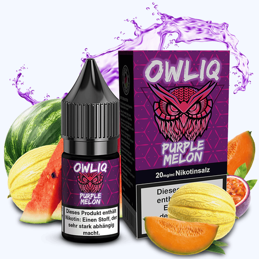 Liquid Purple Melon - OWLIQ Nikotinsalz