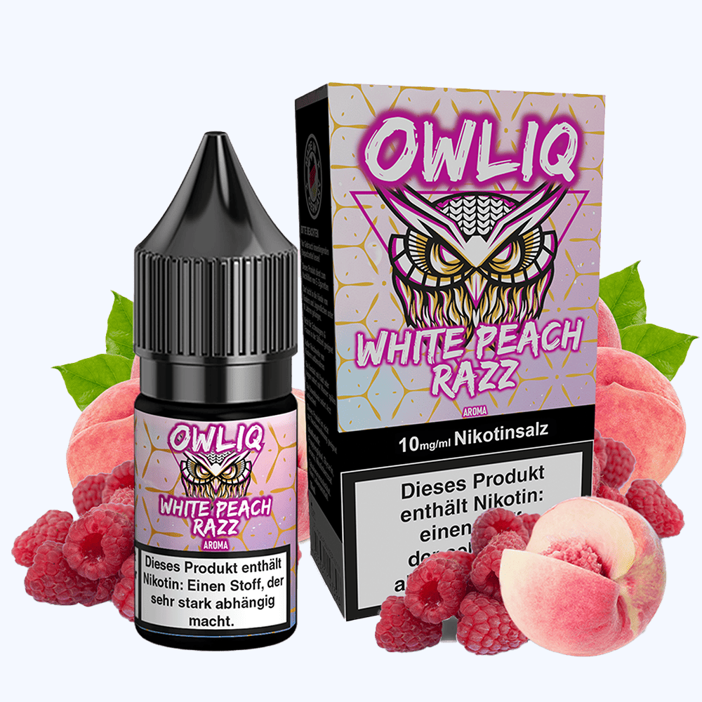 Liquid White Peach Razz - OWLIQ Nikotinsalz