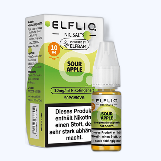 Liquid Sour Apple - Elfliq Nikotinsalz