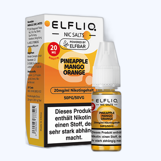 Liquid Pineapple Mango Orange - Elfliq Nikotinsalz