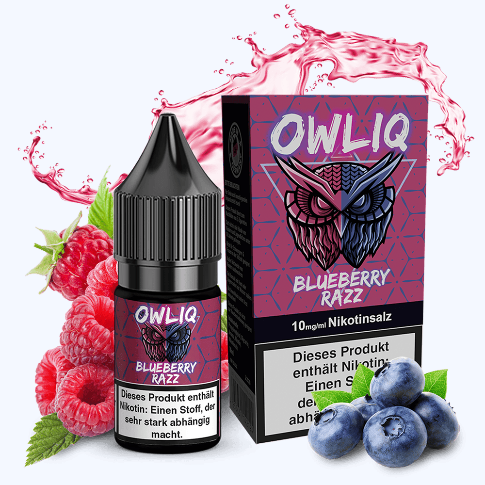 Liquid Blue Razz - OWLIQ Nikotinsalz
