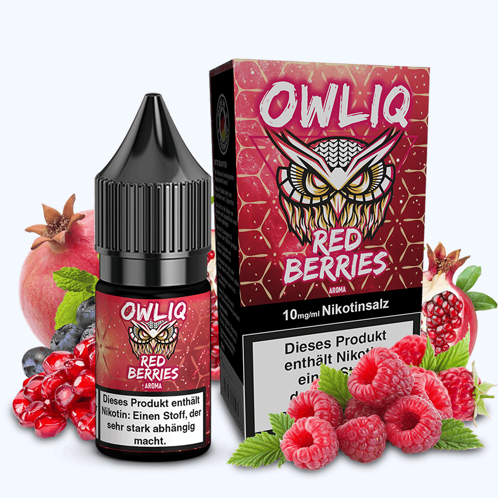 Liquid Red Berries - OWLIQ Nikotinsalz