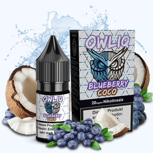 Liquid Blueberry Coco - OWLIQ Nikotinsalz