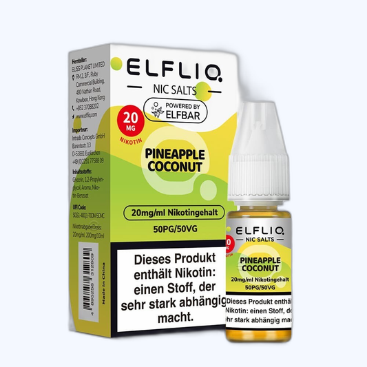 Elfliq by Elfbar Nikotinsalz - Pineapple Coconut - Liquid