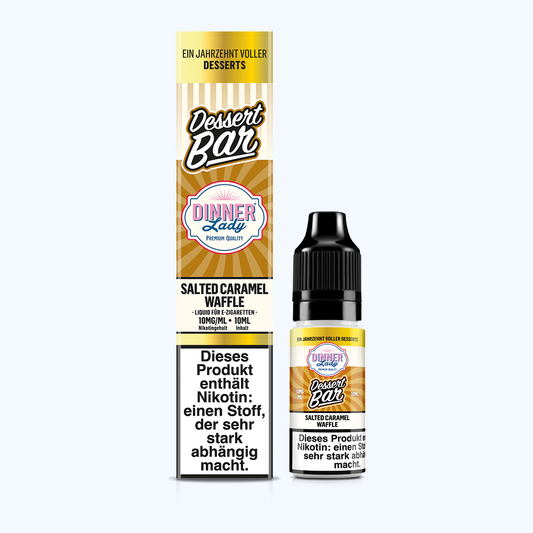 Dinner Lady Nikotinsalz Salted Caramel Waffle 50/50 10ml