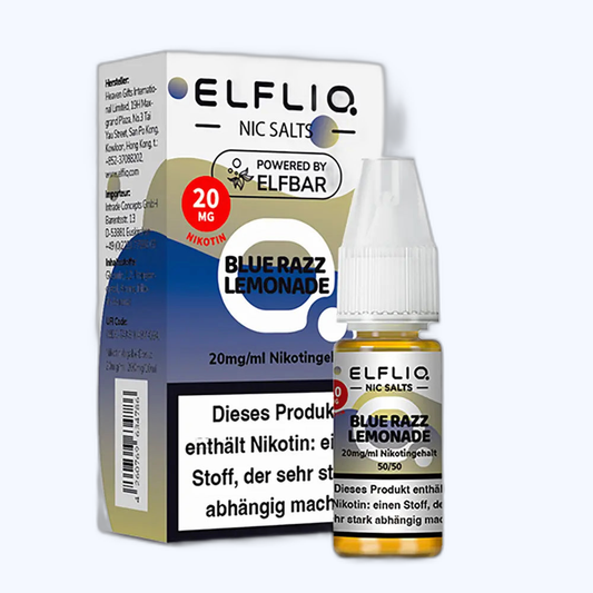 Liquid Blue Razz Lemonade - Elfliq Nikotinsalz
