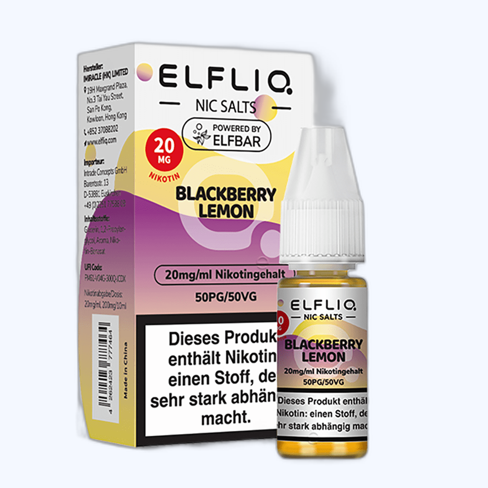 Liquid Blackberry Lemon - Elfliq Nikotinsalz