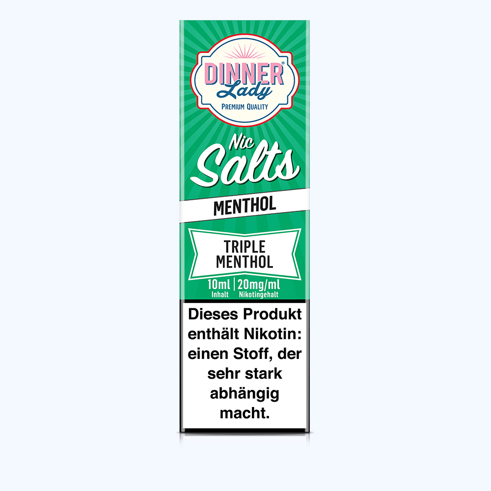Liquid Triple Menthol - Dinner Lady Nikotinsalz