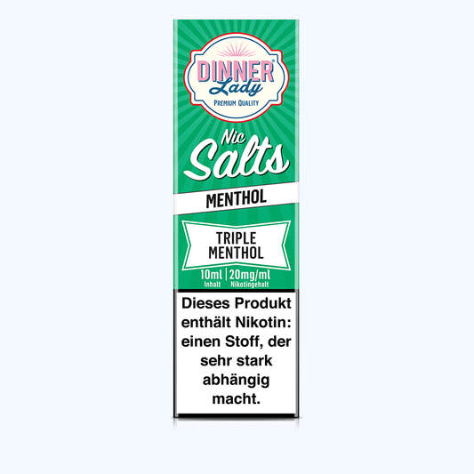 Liquid Triple Menthol - Dinner Lady Nikotinsalz