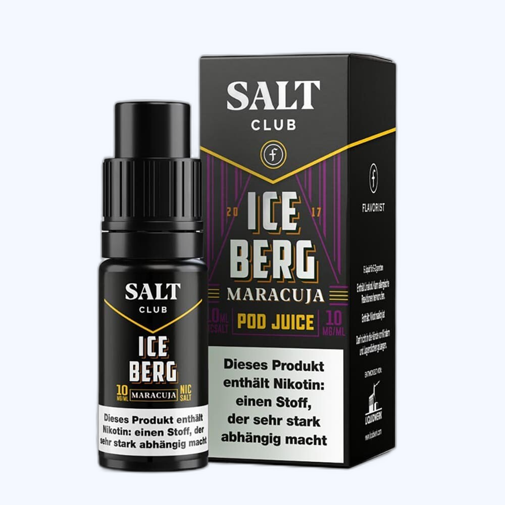 Liquid Iceberg Maracuja - Flavorist Salt Club Nikotinsalz