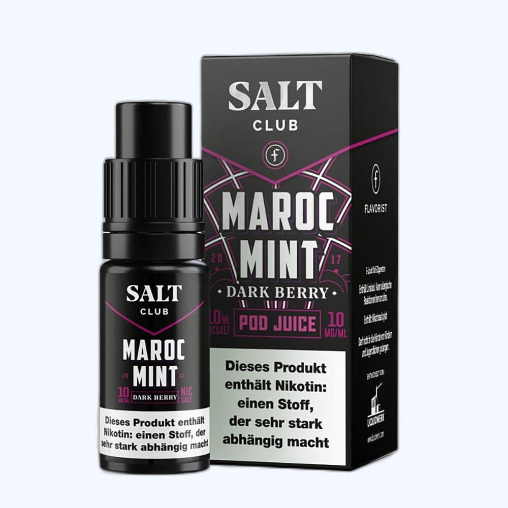 Liquid Maroc Mint Dark Berry - Flavorist Salt Club Nikotinsalz 20mg