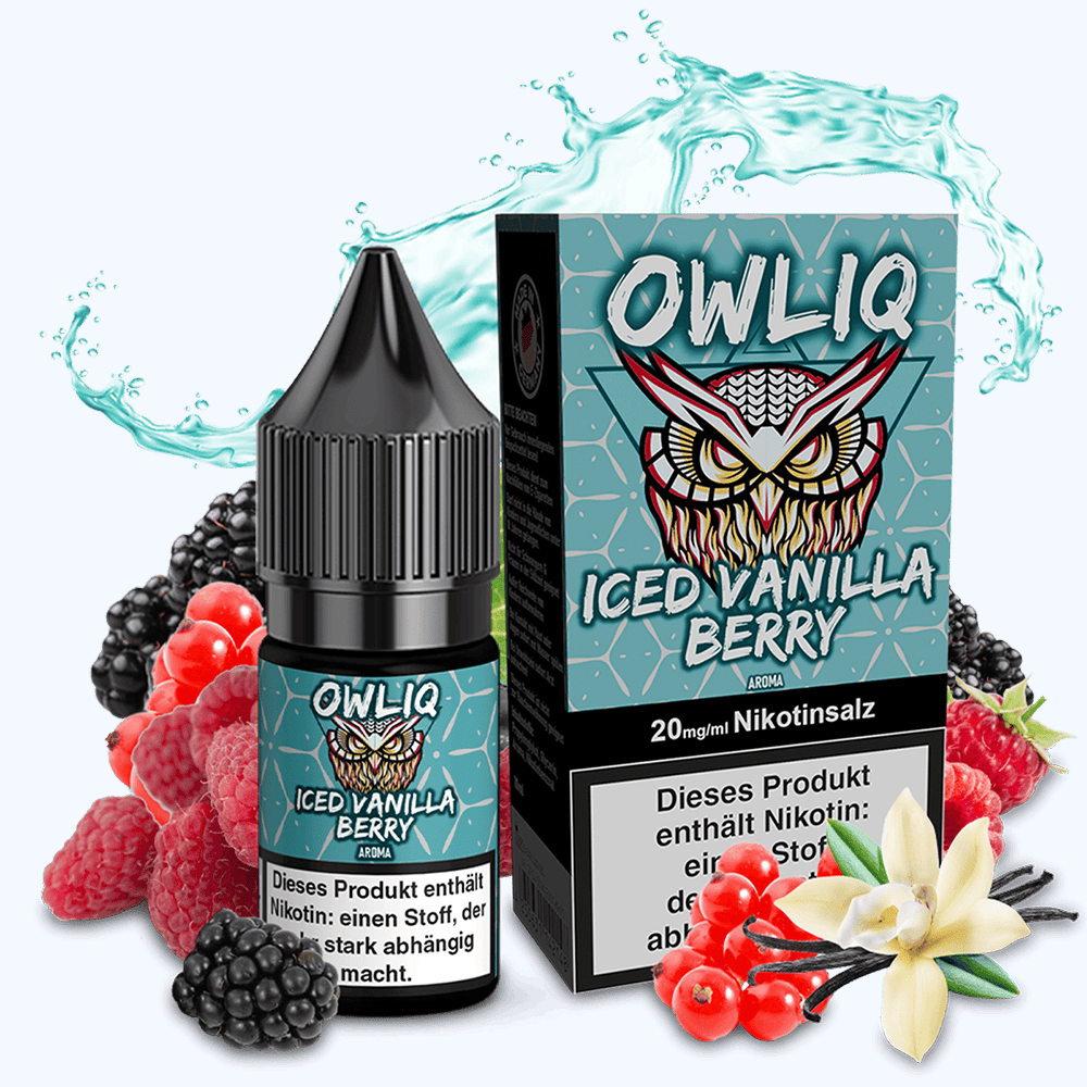 Liquid Iced Vanilla Berry - OWLIQ Nikotinsalz