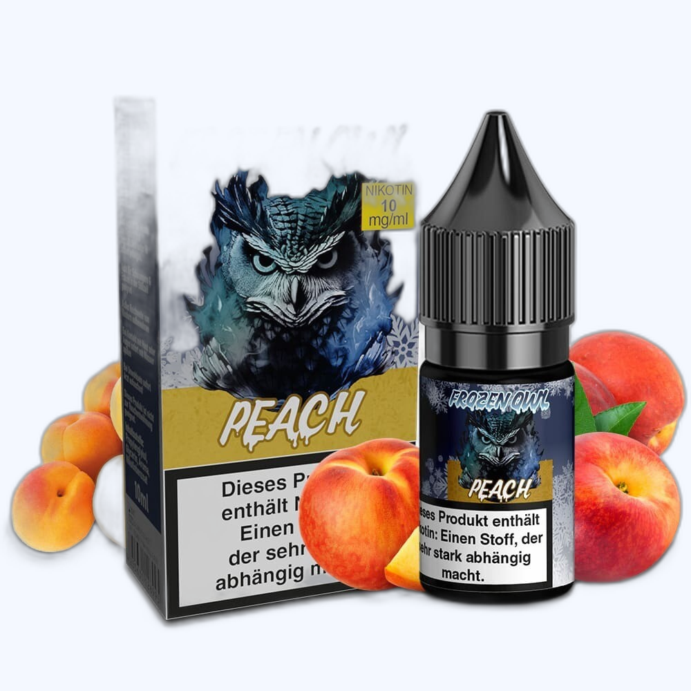 Liquid Peach - Frozen OWL Nikotinsalz
