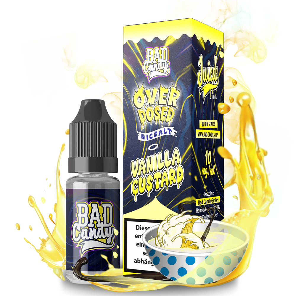 Liquid Vanilla Custard - Bad Candy Nikotinsalz