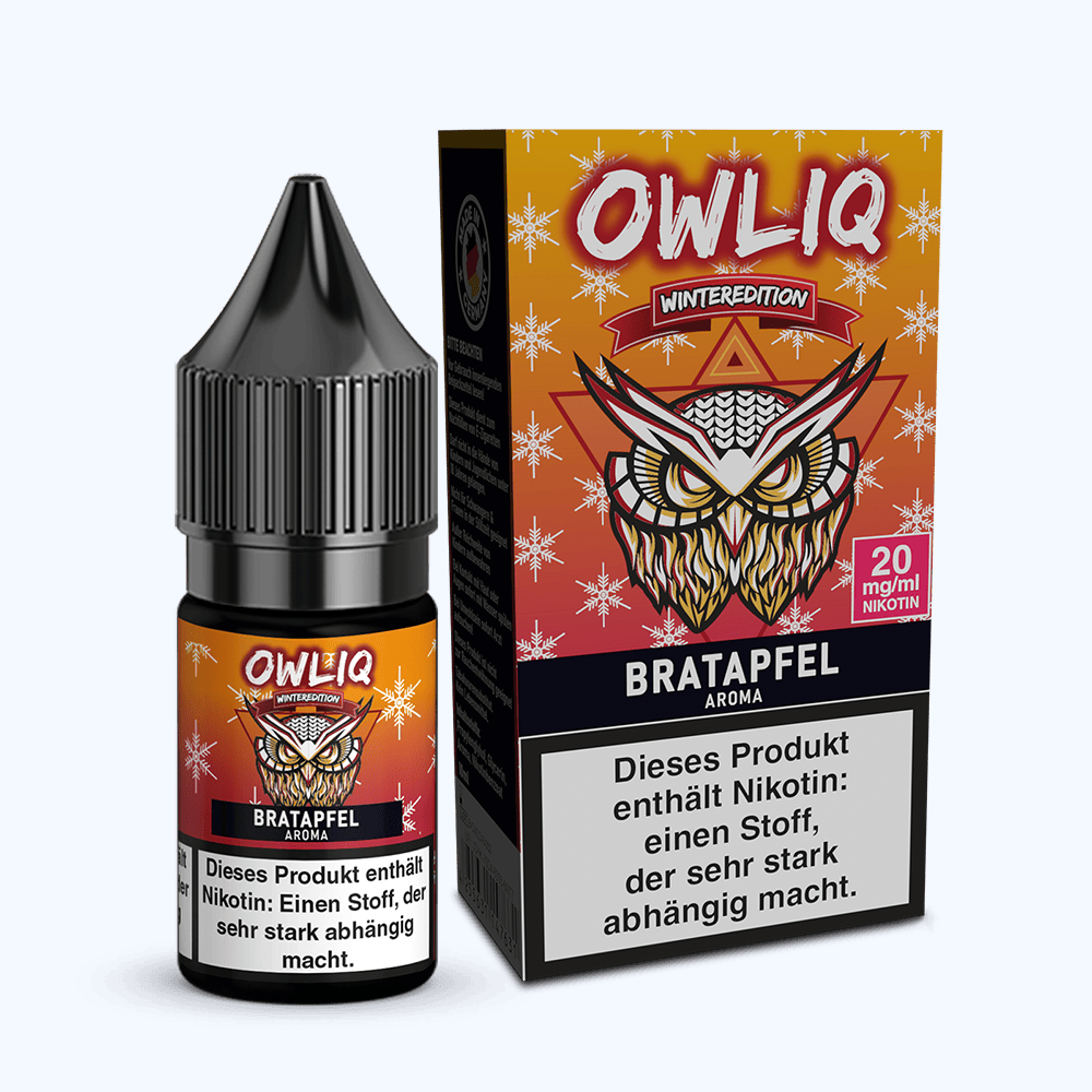 OWLIQ Nikotinsalz Weihnachtsedition - Bratapfel - 20mg