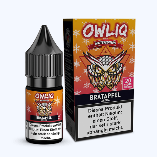 OWLIQ Nikotinsalz Weihnachtsedition - Bratapfel - 20mg