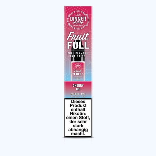 Liquid Cherry Ice - Dinner Lady Fruit Full Nikotinsalz