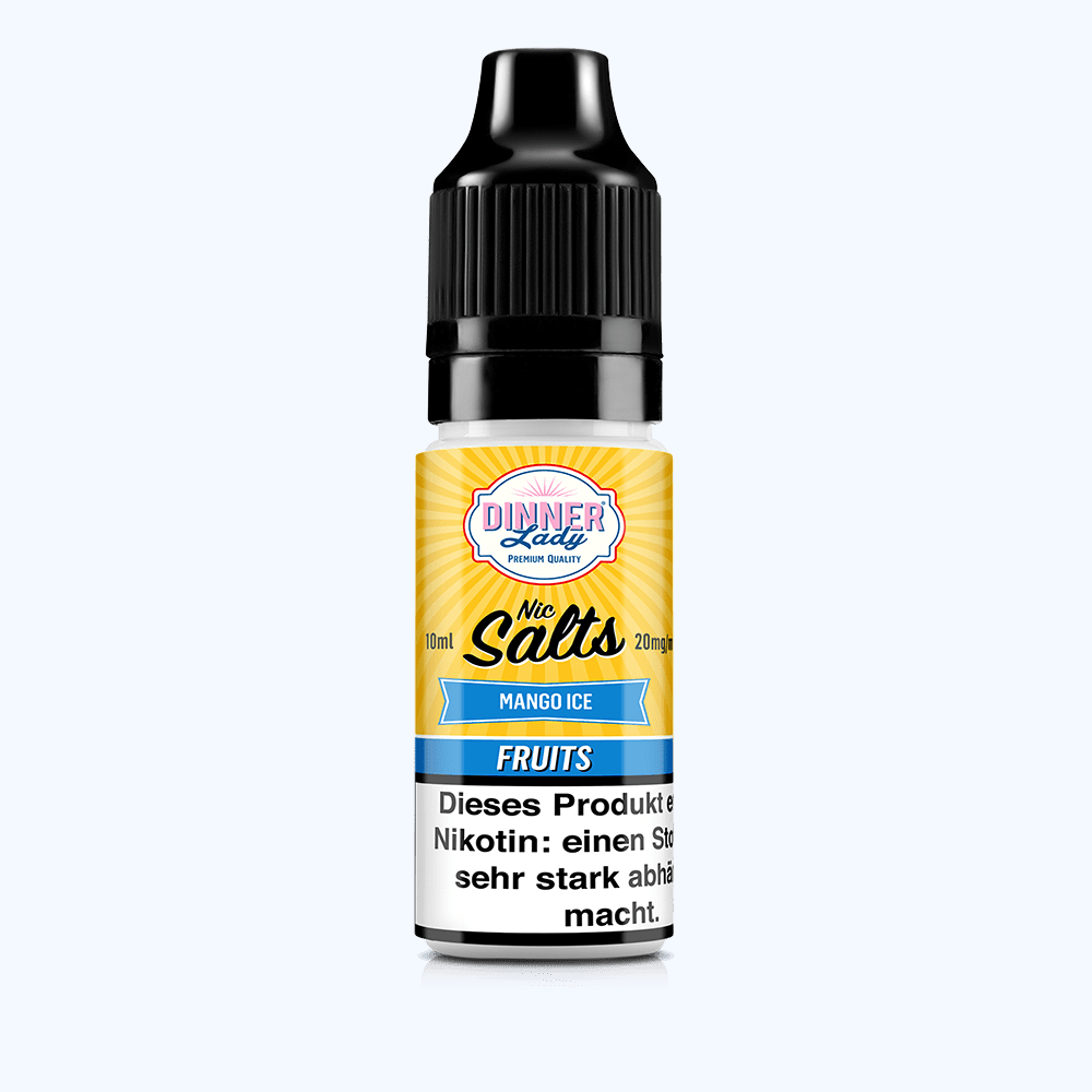 Dinner Lady Nikotinsalz - Mango Ice - 50/50 10ml Liquid
