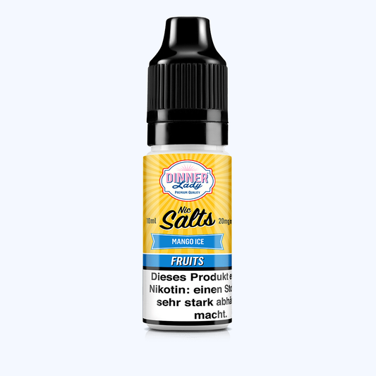 Dinner Lady Nikotinsalz - Mango Ice - 50/50 10ml Liquid