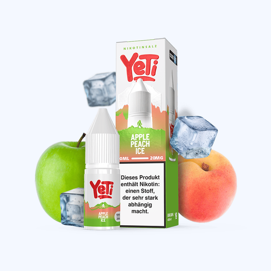 Yeti Summit Nikotinsalz - Apple Peach Ice - Overdosed