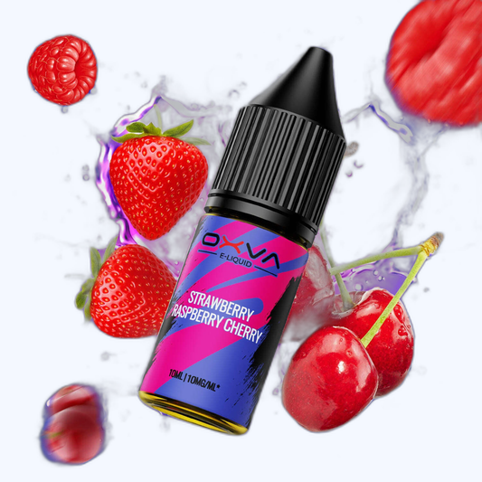 Oxva Strawberry Raspberry Cherry Nikotinsalz Liquid