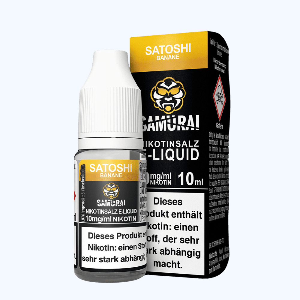 Liquid Satshoi Banane - Samurai Nikotinsalz