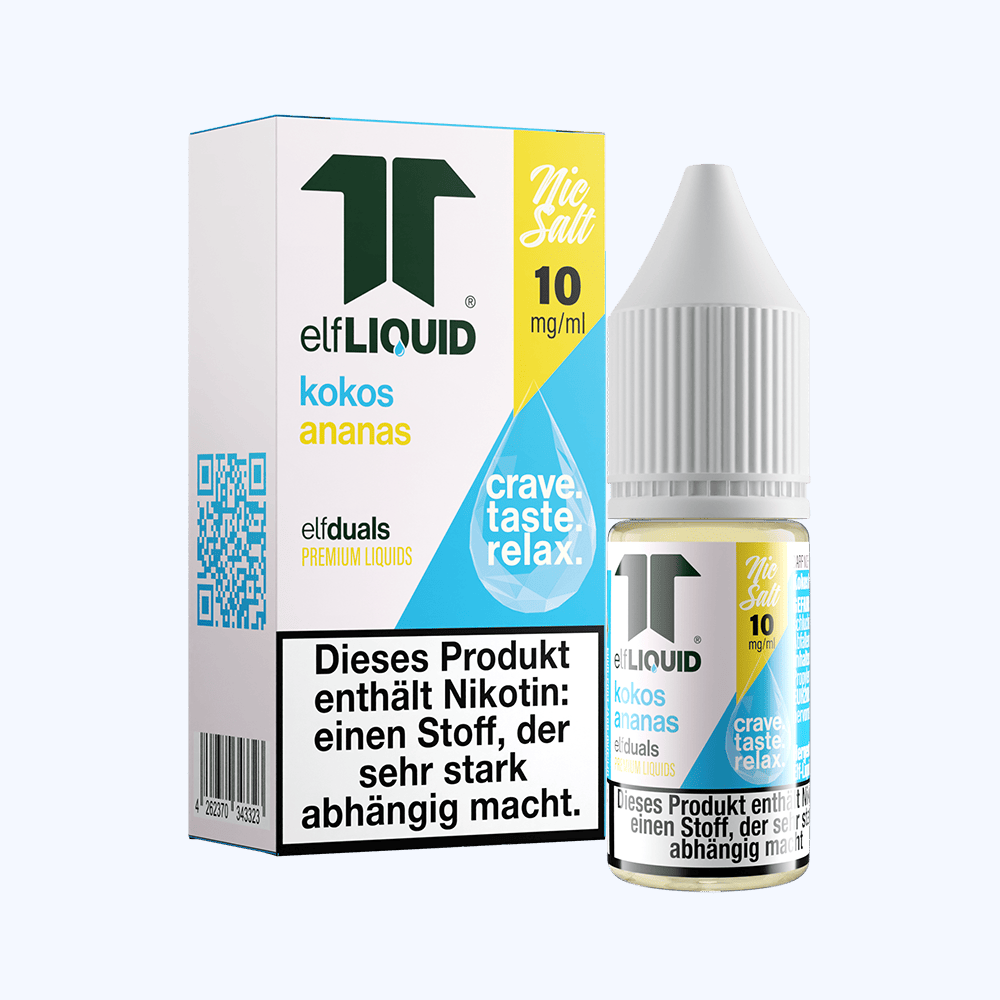 Elf-Liquid - Kokos Ananas - Nikotinsalz Liquid