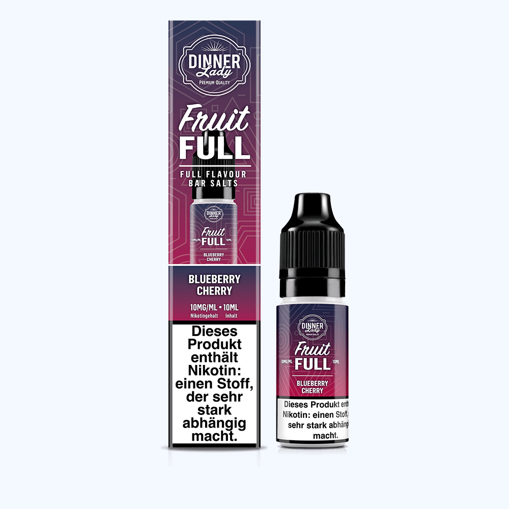 Liquid Blueberry Cherry - Dinner Lady Fruit Full Nikotinsalz