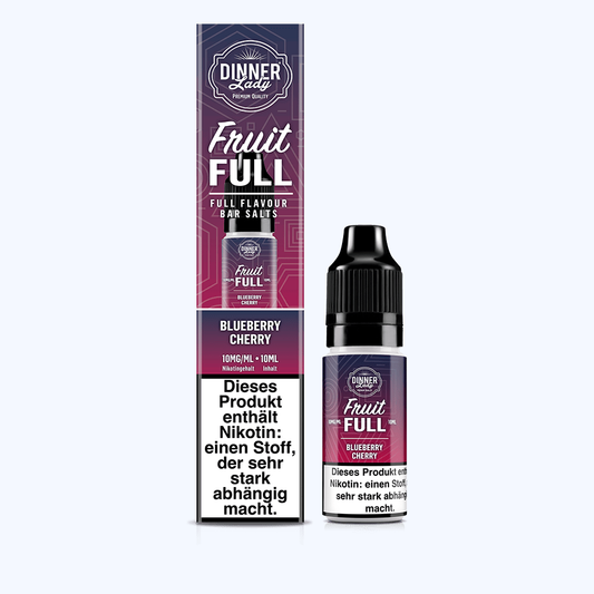 Liquid Blueberry Cherry - Dinner Lady Fruit Full Nikotinsalz